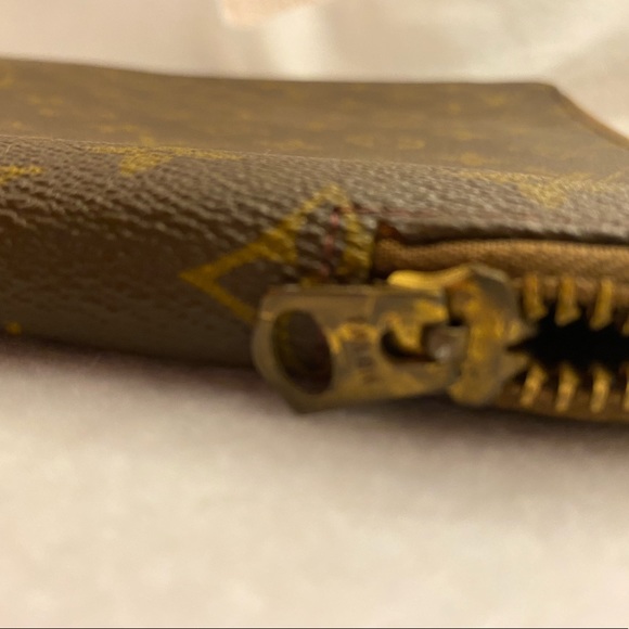 Louis Vuitton Monogram Canvas Brown Leather Laptop Bag - Picture 2 of 5